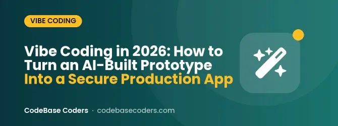 Vibe Coding in 2026: How to Turn an AI-Built Prototype Into a Secure Production App