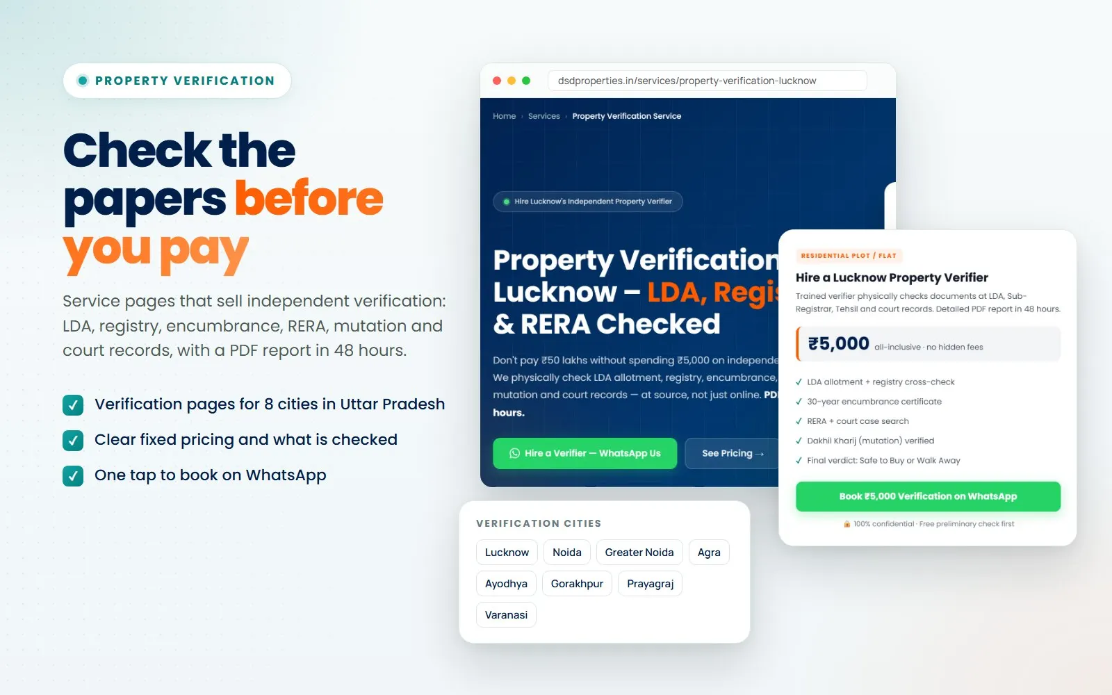 DSD Properties: Property verification