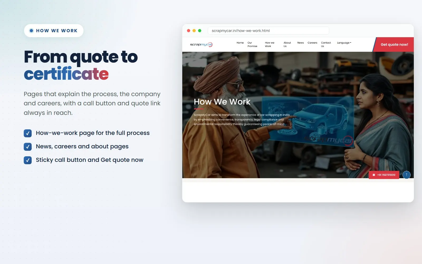 ScrapMyCar: How we work